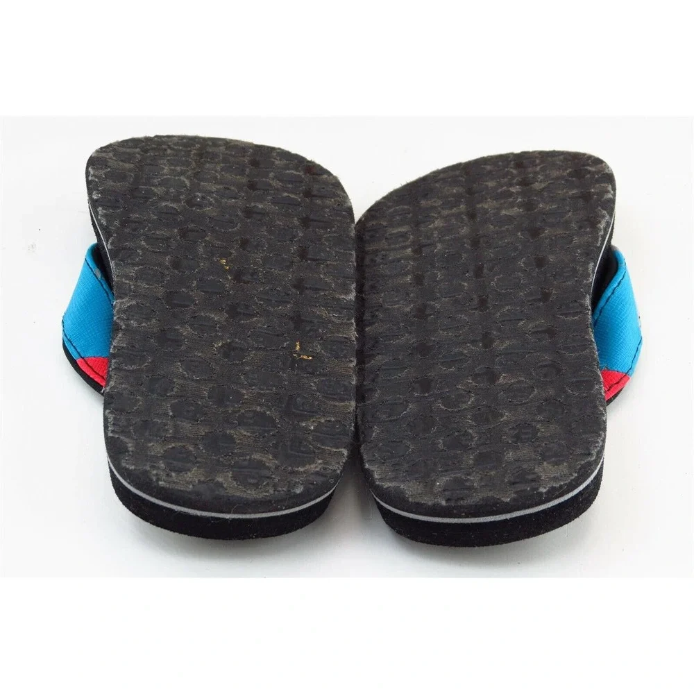 Sanuk Toddler Boys 8-9 Medium‎ Multicolor Flip Flop Synthetic